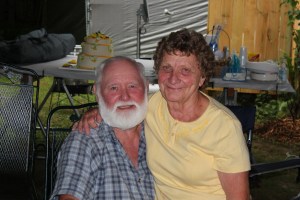 Dad with mom at their 50th Wedding Anniversary.
